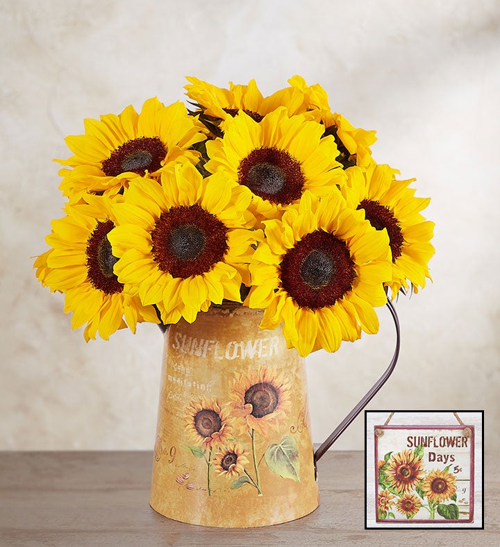 Sunflower Bouquet: 10 Stems